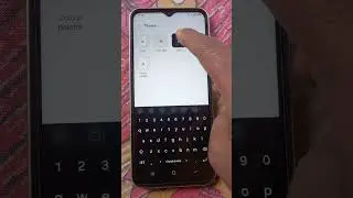 How to change Samsung keyboard Theme | Galaxy A14 5G | One UI 6.0 #shorts ❤️