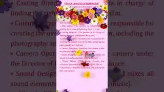 # person involved in film making #know #flute #ankurmonuflute #viral #terms #shorts