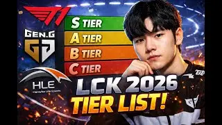 TOP 5 ECHIPE LCK 2026