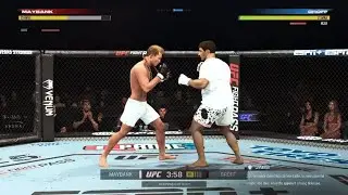 EA SPORTS UFC 5 JJ MAYBANK VS CHANDLER GROFF