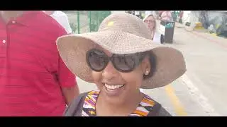 A walk to the Bus from Princess Cruise to Manzanillo Mexico