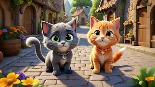 Five Magical Kittens Cast a Spell | Fantasy Animal Song for Kids | Counting Nursery Rhyme & Learning
