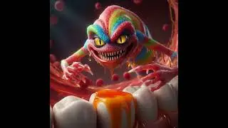 Candy is sweet but it is dangerous to our teeth