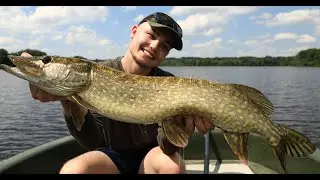 Guidage brochet sur l'&eacute;tang de CHANCELADE, On p&ecirc;che avec le leurre ULTIME !