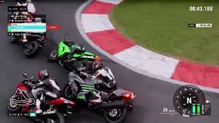 RIDE 5 2026 02 02 Kawasaki 1000cc Ninja 2006 upgraded at Magny Cours 10lap AI race dry PC 4K.