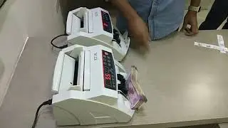 SToK (ST-MC01) Currency Counting Machine with UV/MG Counterfeit Notes Detection Plus External