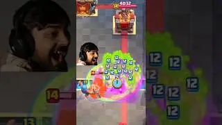 Goblin Curse + Rage Spell be like 😂 | Clash Royale
