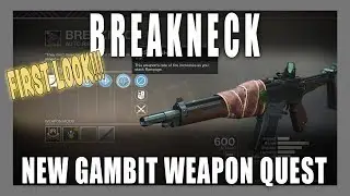 Destiny 2 | New Auto-Rifle - Breakneck First Look