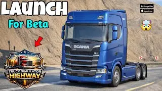 Запуск Truck Simulator Highway состоялся! 🎉 Начался этап релиза! 🔥✅
