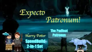 Lego SpeedBuild: Harry Potter series *Expecto Patronum!* Part 2 Sirius Black's Hound Patronus