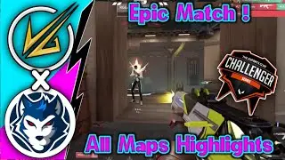 All Maps Highlights - Velocity Gaming vs Reckoning Esports | TEC Challenger Series 8 Valorant