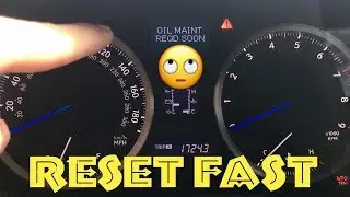 ✅Oil Change Light Reset ⚠️ | Lexus IS250, IS350, ISF | Reset Oil Maintenance Required Light Review