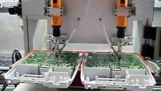 Desktop automatic screwdriver machine with double heads/screwdriver robot