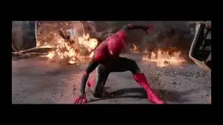 all spider man landing