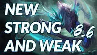 New Strong and Weak Champs Patch 8.6