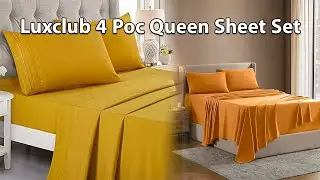 LuxClub 4 PC Queen Sheet Set Review | Best Out Of best