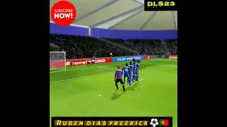 Ruben dias freekick ⚽ goal 🇵🇹. #shorts #dls2022 #benzema #messi #ronaldo #ytshorts
