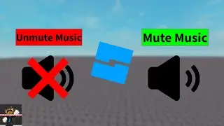 Как сделать кнопку отключения музыки в Roblox Studio!