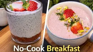 2 Strawberry Recipes for Breakfast or Dessert | Healthy Breakfast in 5 Minutes