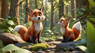 Fluffy Fox in the Forest | Fun Animal Song for Kids | Nursery Rhymes and Baby Songs