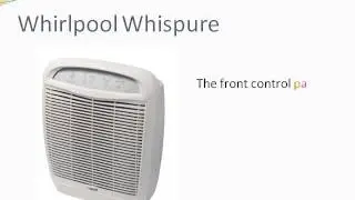 Whirlpool Whispure Air Purifier, HEPA Air Cleaner, AP51030K