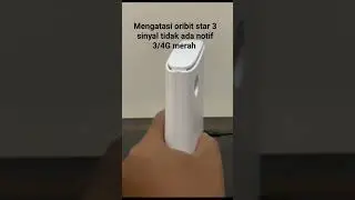 mengatasi Orbit star 3 sinyal tidak ada notif 3/4G berwarna merah