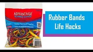 Best 5  DIY Rubber Bands Life Hacks - Check once its useful