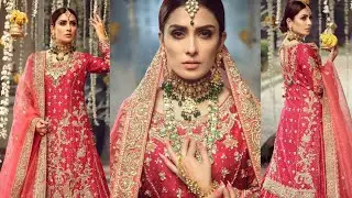 Warda Qutub Khan Latest Bridal Collection|Gorgeous Ayeza Khan|Latest Bridal Shoot||A to Zee||
