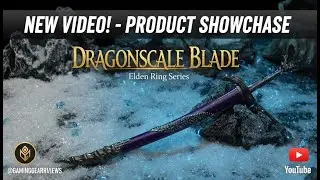 Elden Ring's Frozen Thunder: The Dragonscale Blade | REAL LIFE Metal Replica