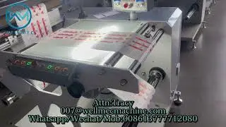 Small Label Inspection Rewinding Roll to Roll Machine,M&aacute;quina rebobinadora de inspecci&oacute;n de etiqueta