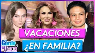 Ninel Conde aclara si vacacionó con su ex, su hijo e Irina Baeva | El Gordo y La Flaca
