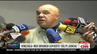 La oposici&oacute;n venezolana denuncia &ldquo;golpe judicial&rdquo;
