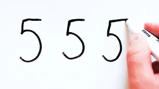 How To Draw A Cute Alien from Number 555