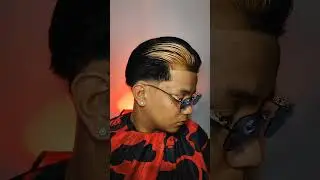 Mid Taper Slick Back w/Fashion Color ✨💇&zwj;♂️🥶😎📞🤙🙏💈