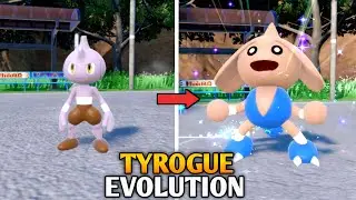 How To Evolve Tyrogue Into Hitmontop In Pokemon Scarlet & Violet | Indigo Disk DLC