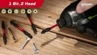 Double-ended Impact Power Driver Bits