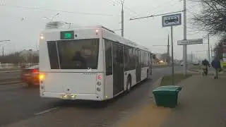 Поездка На Автобусе МАЗ 203.047 (478). //АС 0560-1//. Маршрут 23Б