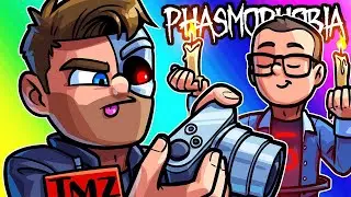 Phasmophobia Funny Moments - Brian's the Worst TMZ Employee Ever!