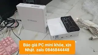 Đ&atilde; b&aacute;n hết.  PC mini khỏe Epson Endeavor ST190E, i5, 8500T, ram 8, ssd 256 + hdd 500. #pc #computer