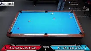List Match - #11 Dirk Ridley (507) vs #12 Ashley Benoit (589)