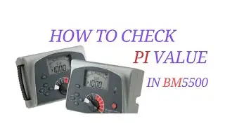 PI Value II Megger BM5500 PI value test II How to perform PI value test in Megger II Megger BM5500