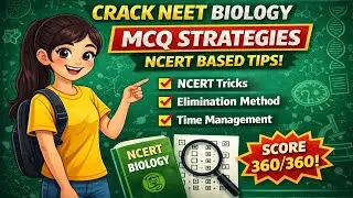 How to solve NEET Biology MCQs | 100%  NCERT Based strategy  