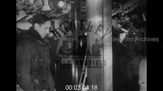 Life on a British Submarine, 1940s - Archive Film 1001482