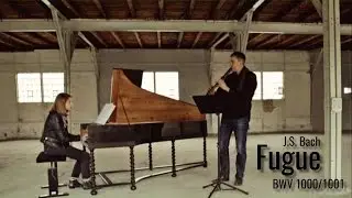 J.S. Bach: Fugue (BWV 1000/1001) - Dominik Schneider / Marta Dotkus