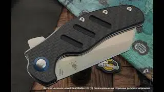 Брутальный складной нож Kizer Knives C01C XL  сталь 154CM, карбон