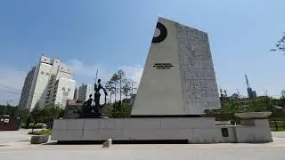 [4K]  Korean War Monument to the Colombia Army Eldorado 콜롬비아 참전 기념비 한국전쟁 엘도라도