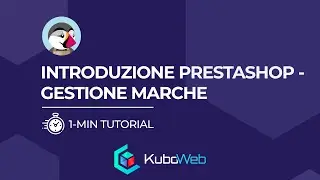 7) Corso base Prestashop 1.7 - Gestione marche