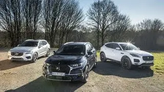 DS7 Crossback vs Jaguar E-Pace vs Volvo XC60