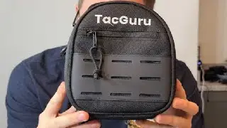 TacGuru Premium Shooting Ear Protection Bag, Universal Fit for Most Slim Profile Foldable Earmuffs