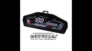 speedometer digital variasi universal custom trail KLX KTM CRF SUPERMOTO